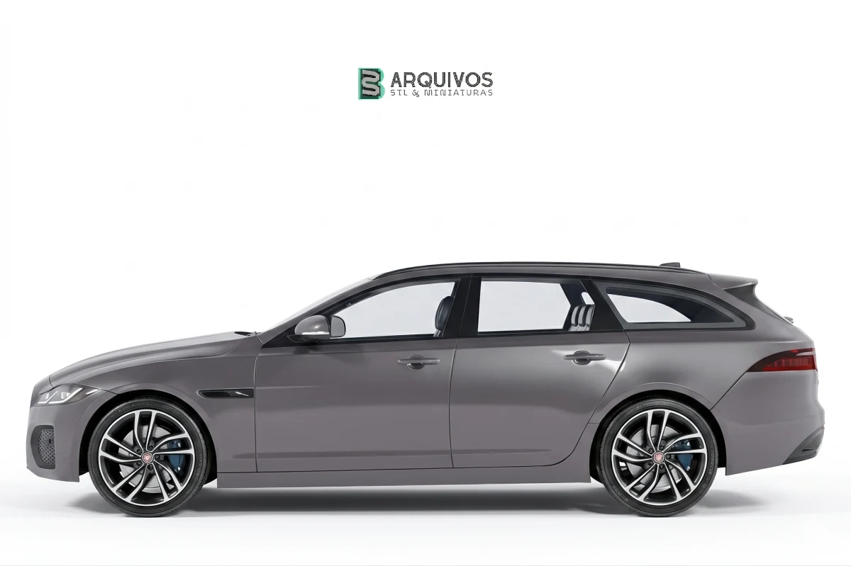 Modelo 3D STL - Jaguar XF Sportbrake — foto 5
